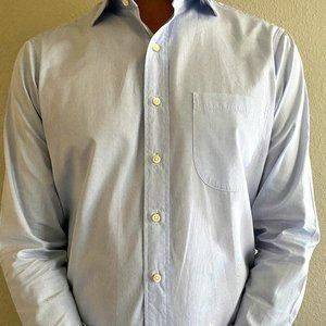 SID MASHBURN Cotton Button Down Sz M Mens Long Sleeve Shirt